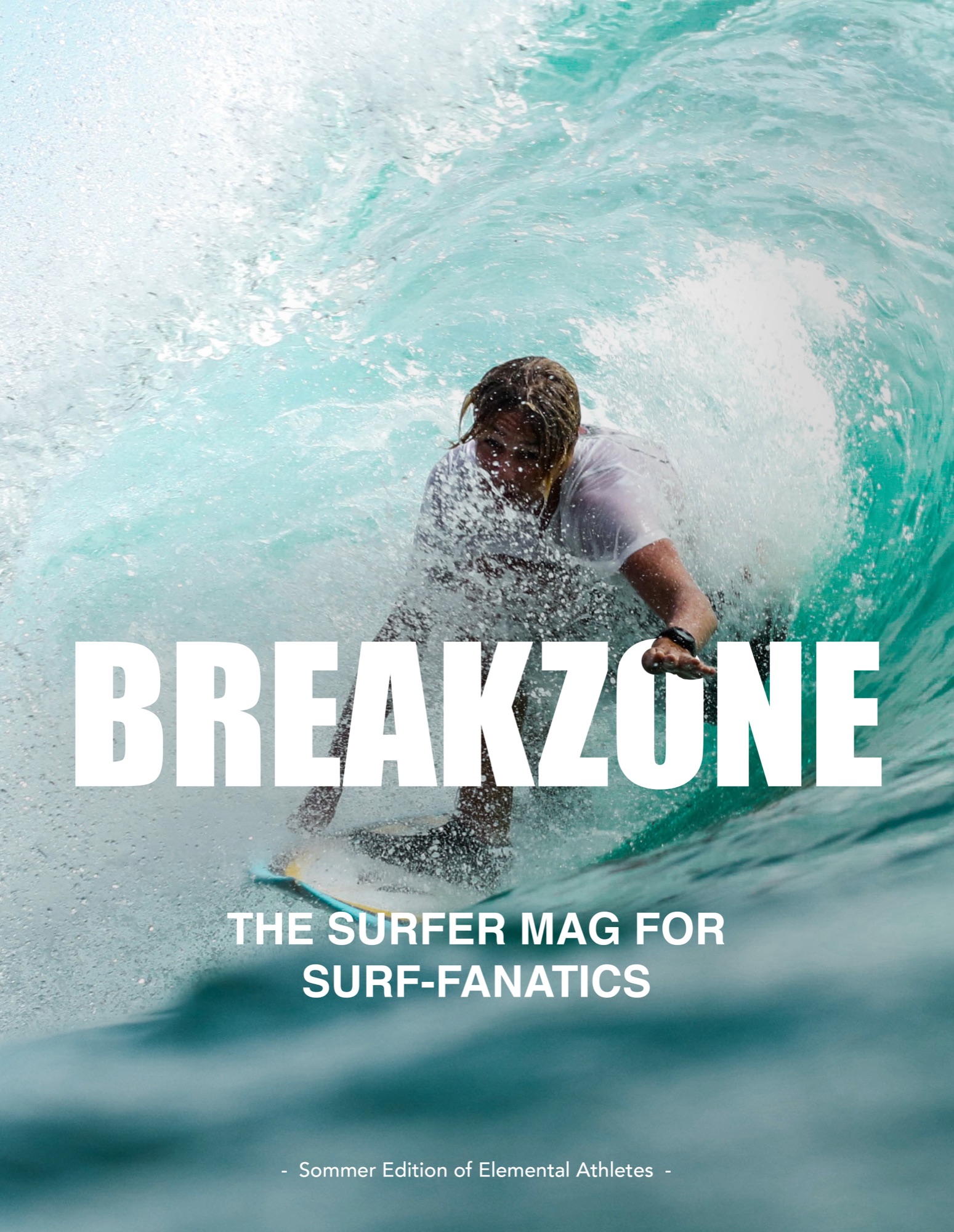 Cover des Surf-Magazins „Breakzone“
